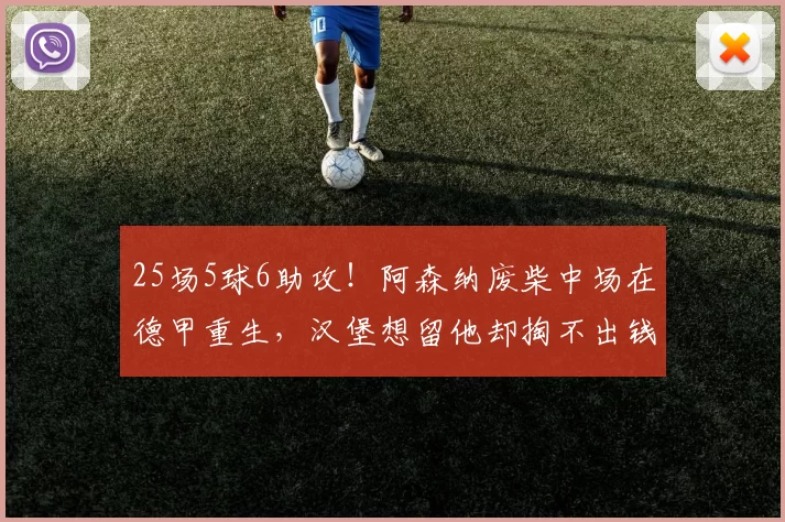 25场5球6助攻！阿森纳废柴中场在德甲重生，汉堡想留他却掏不出钱_法比奥·维埃拉_本赛季_波尔图