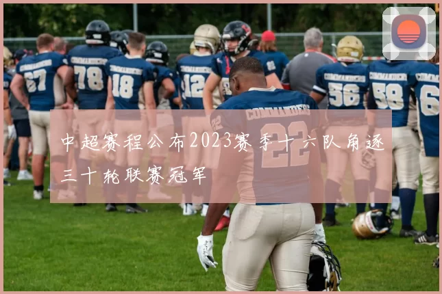 中超赛程公布2023赛季十六队角逐三十轮联赛冠军